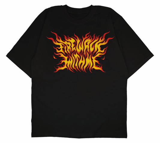 Fire Walk With Me Essential Oversized Tshirt - PRDGY