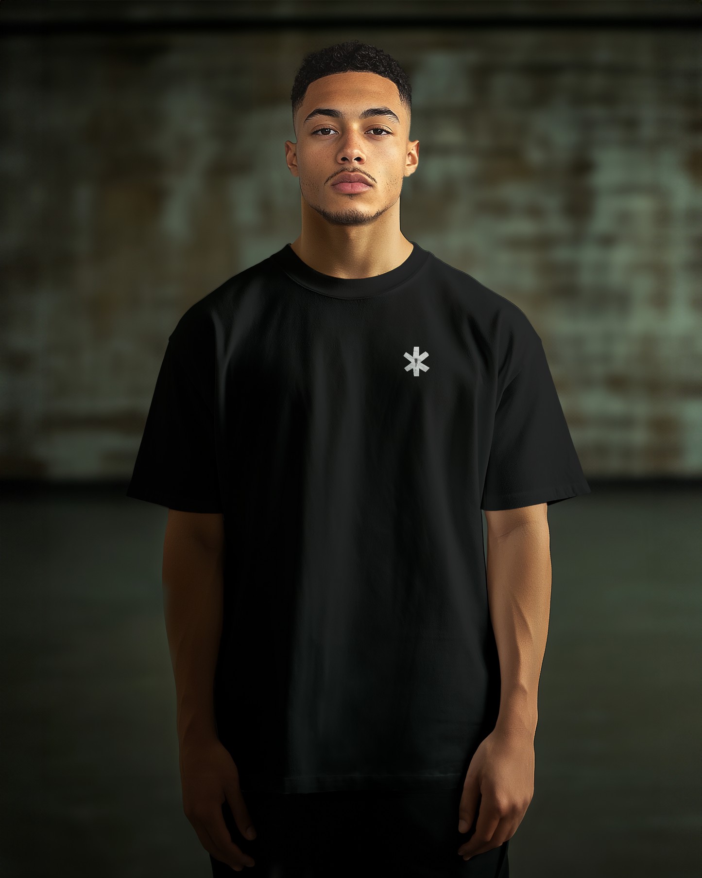 Prdgy BLACK MIRROR SKY Back Oversized T-Shirt