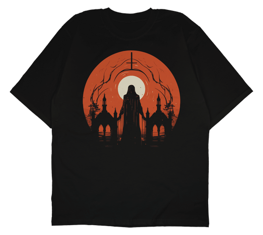 Gothic Cult Oversized T-Shirt - PRDGY