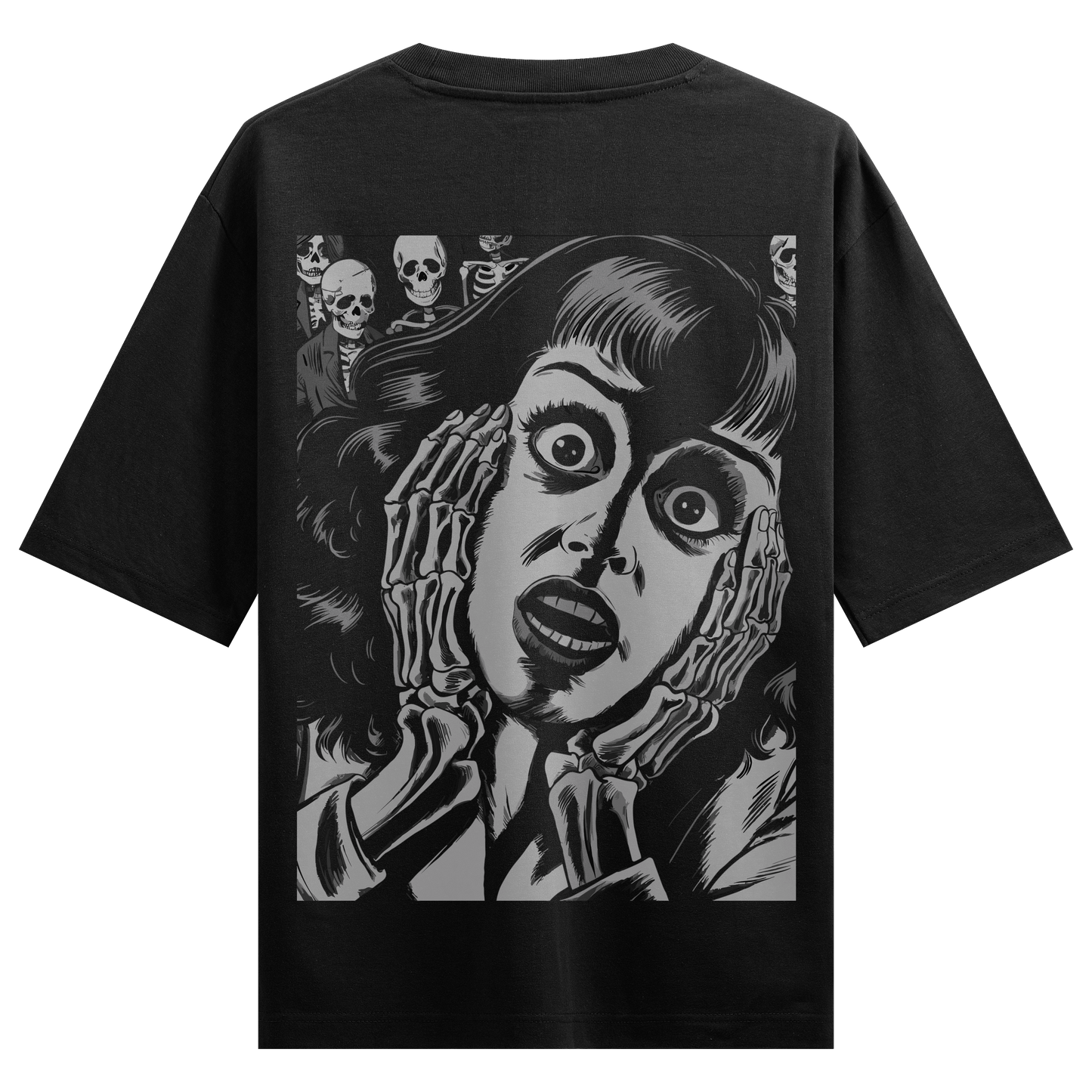 Haye Mai Mar Jawan Back Oversized T-Shirt - PRDGY