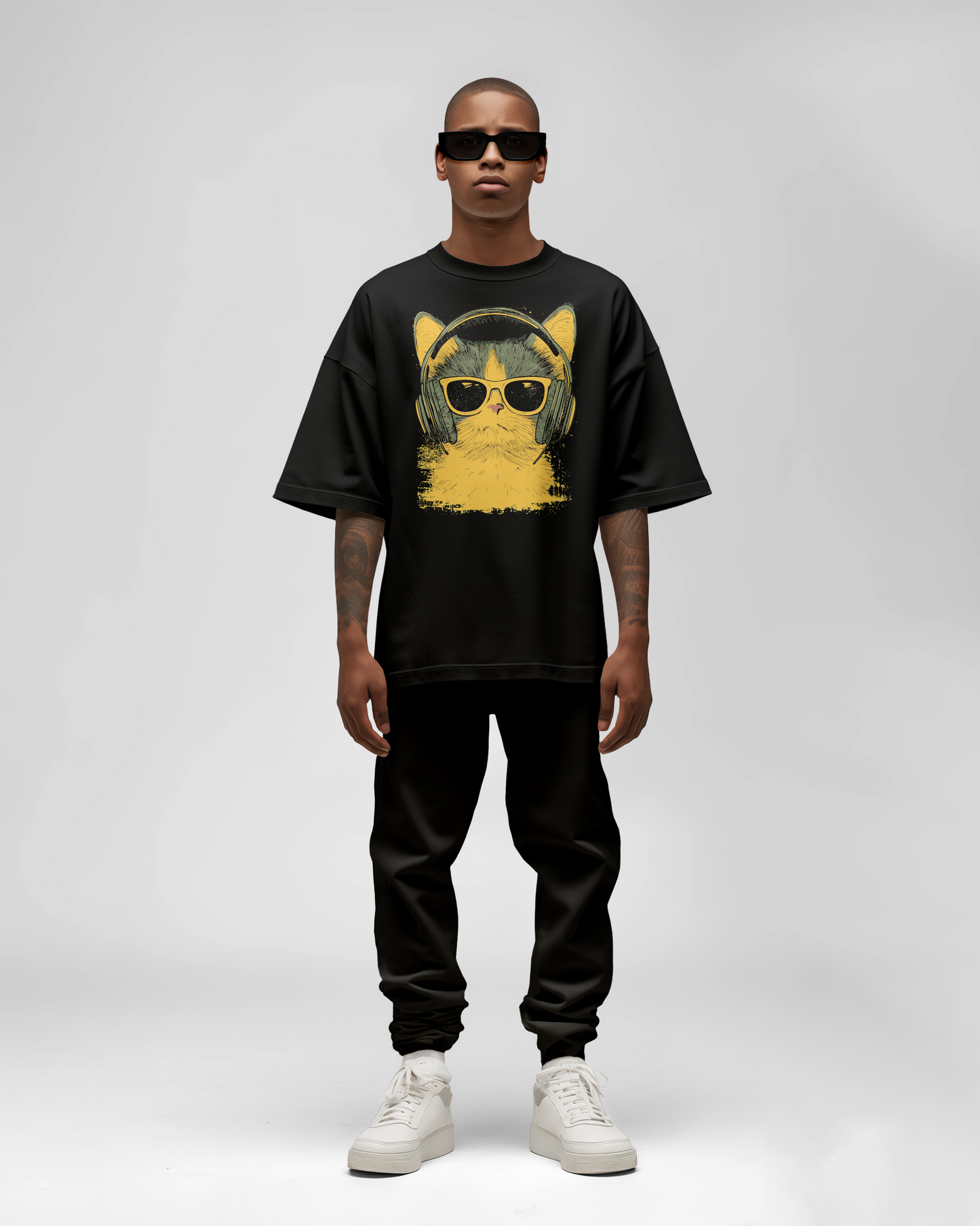 PRDGY AUX GOD Front Oversized T-Shirt