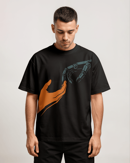 Jugalbandi Front Oversized T-Shirt - PRDGY