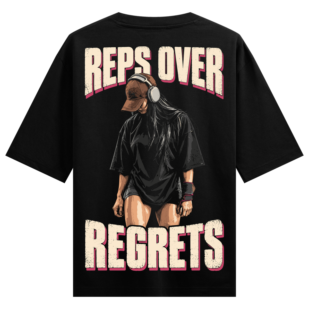 Reps Over Regrets Oversized T-Shirt