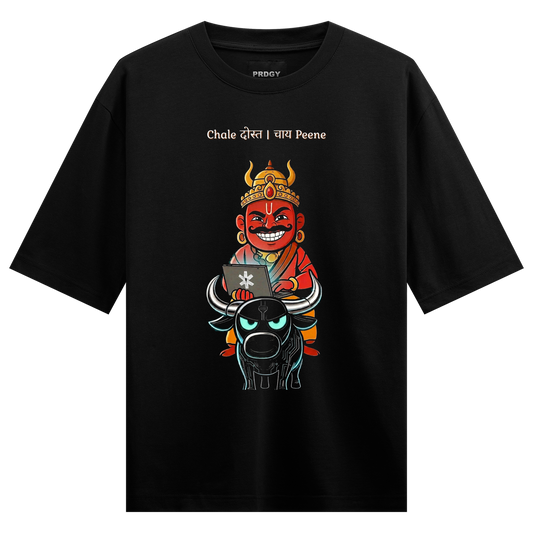 PRDGY Chill Maar Daanav Oversized T-Shirt