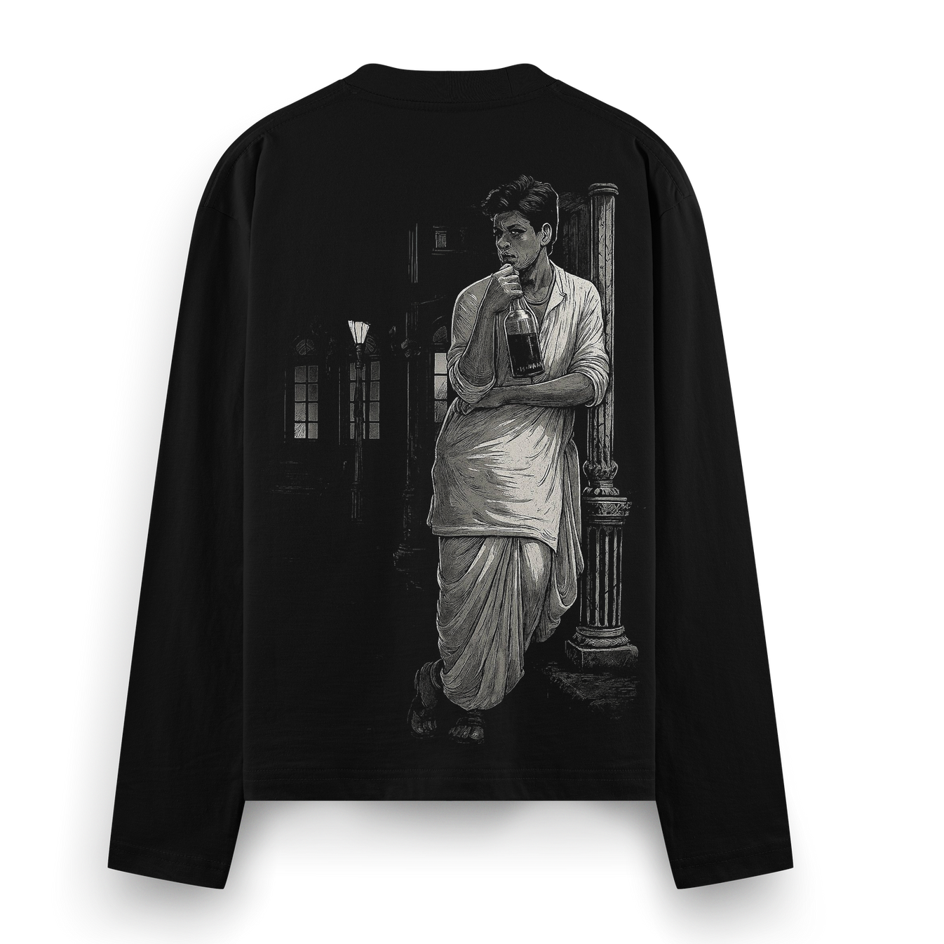 PRDGY Blocked Forever Oversized Full Sleeve T-Shirt