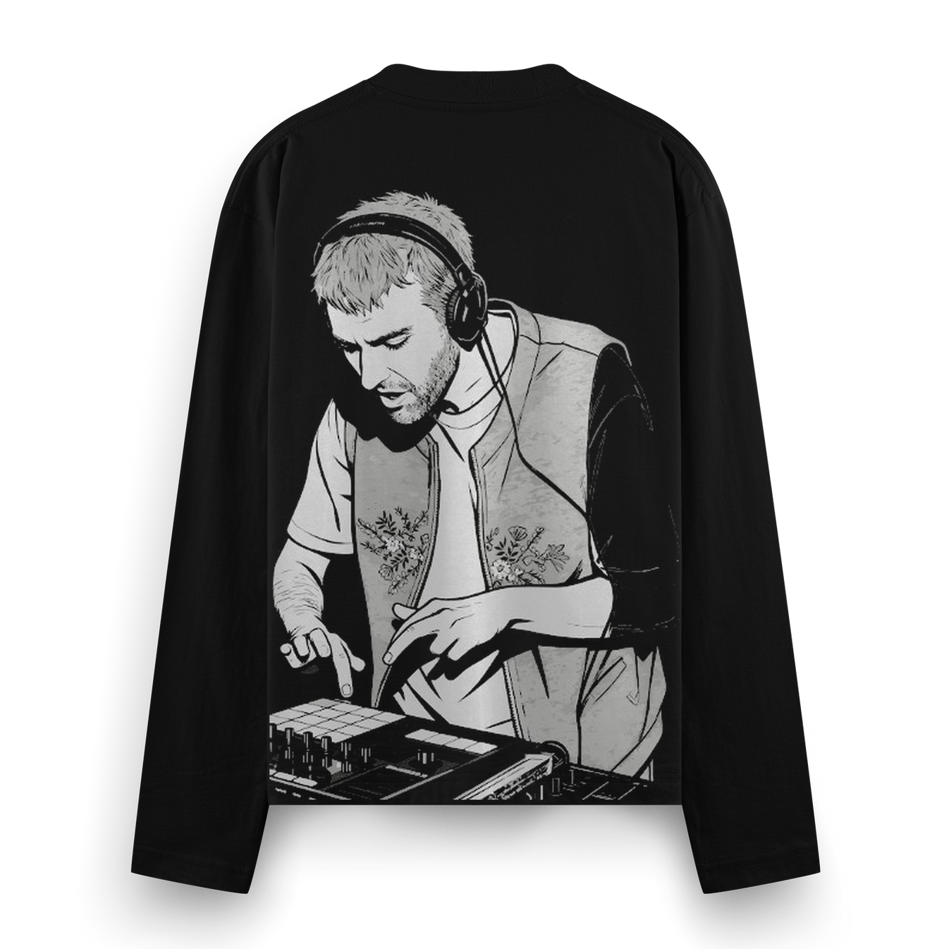 PRDGY Loop Theory Oversized Full Sleeve T-Shirt