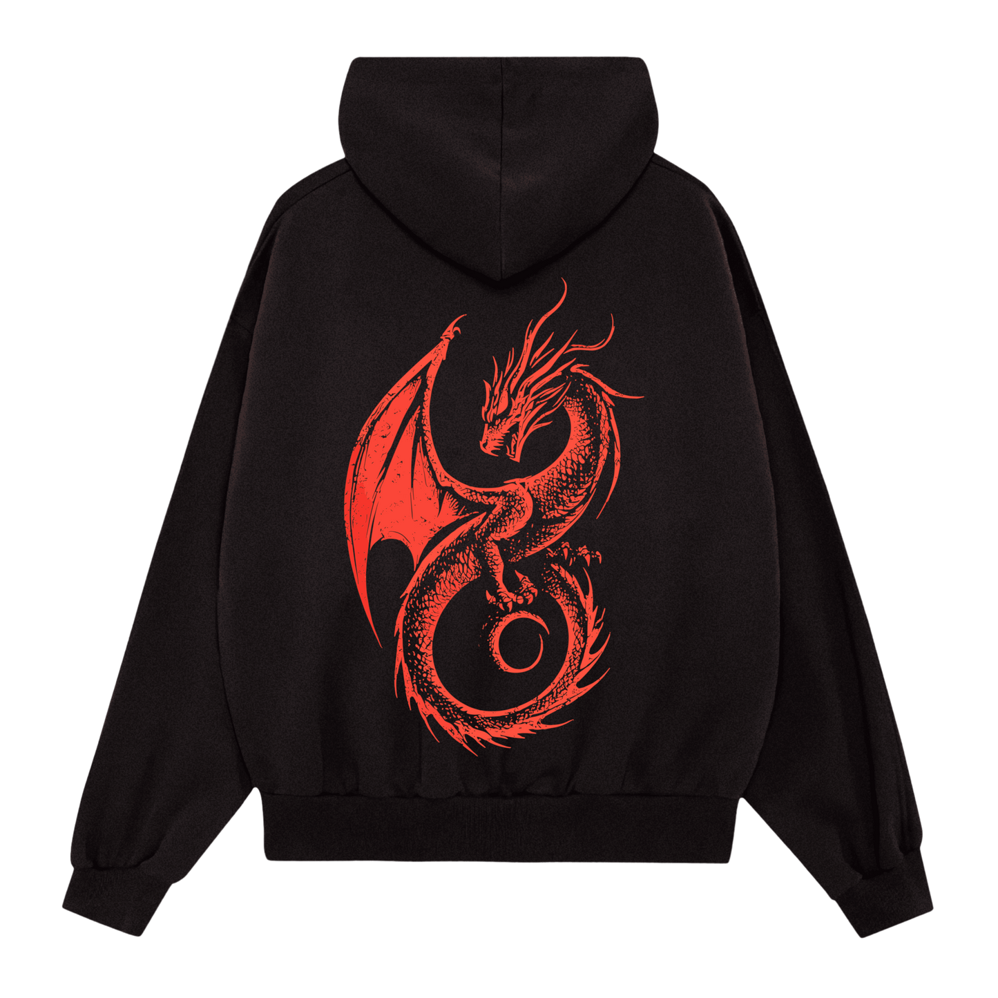 Mythical Fire Dragon Hoodie - PRDGY