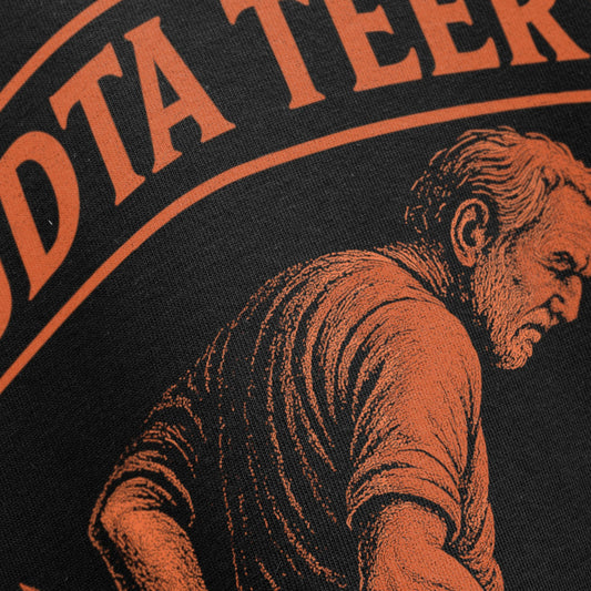 Prdgy Aadat Se Majboor Front Oversized T-Shirt - PRDGY