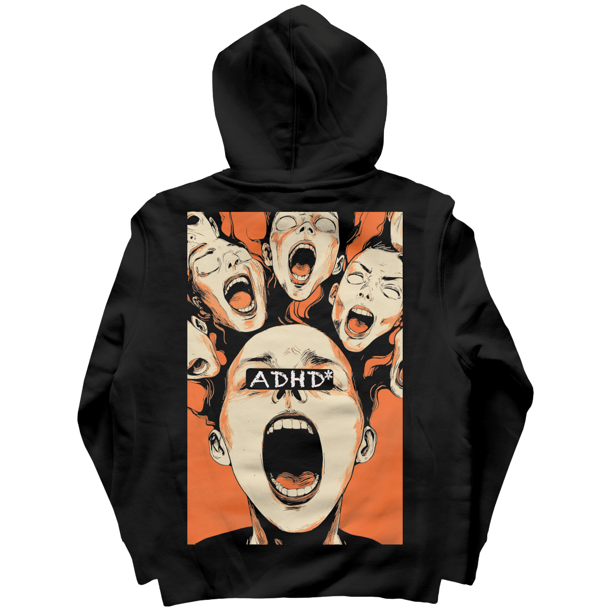 PRDGY ADHD Back Print Hoodie - PRDGY