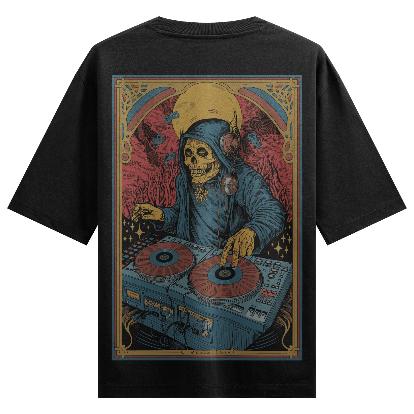 Prdgy Bad Dj Back Oversized T-Shirt - PRDGY