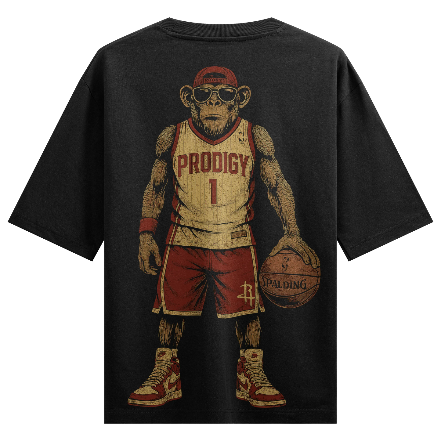 Prdgy Bandarkari Back Oversized T-Shirt - PRDGY