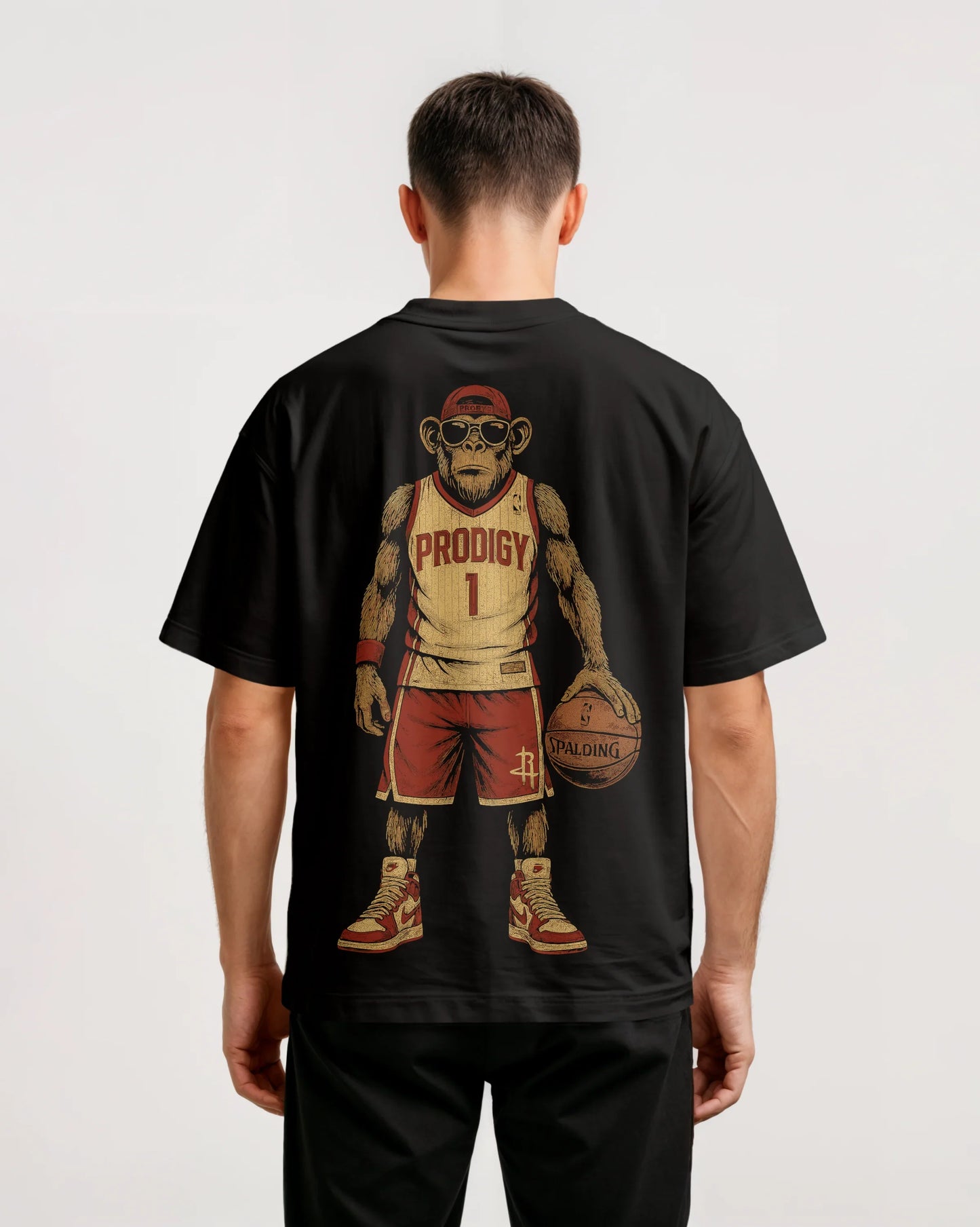 Prdgy Bandarkari Back Oversized T-Shirt - PRDGY