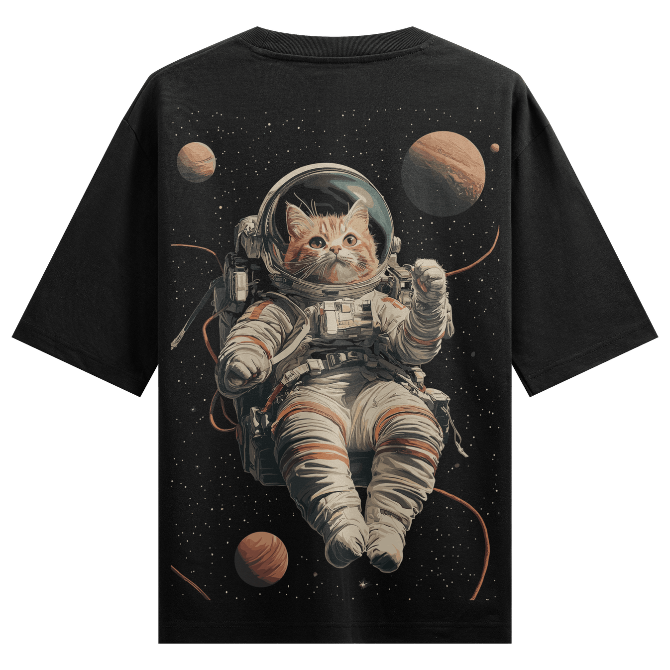 Prdgy Billstraunaut Back Oversized T-Shirt - PRDGY