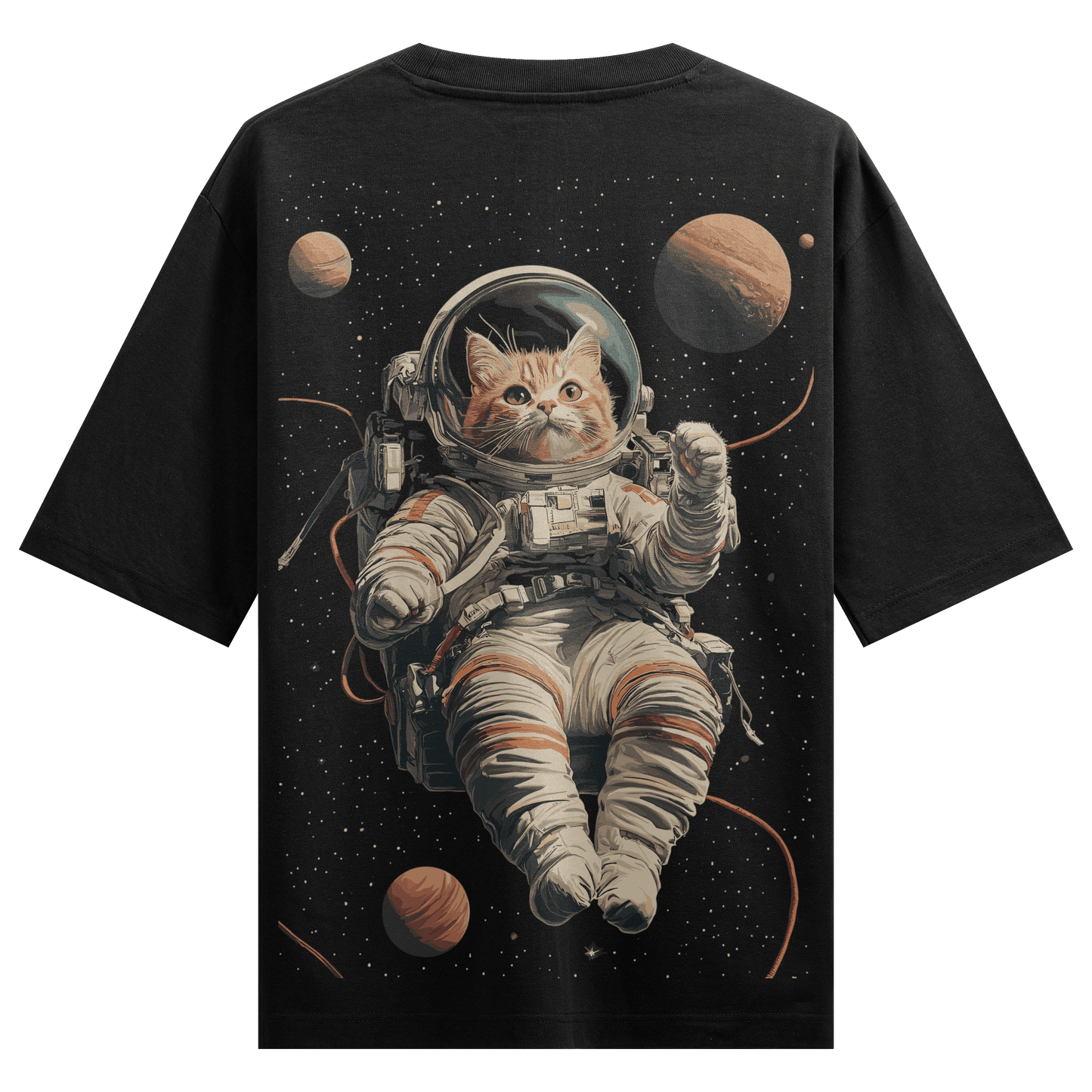 Prdgy Billstraunaut Back Oversized T-Shirt - PRDGY