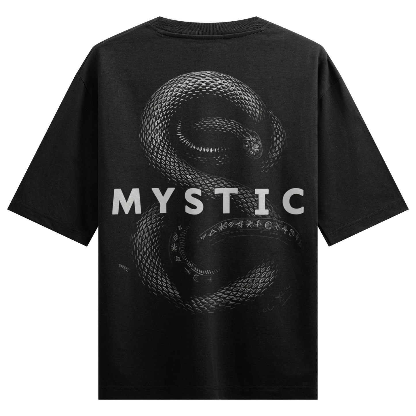 PRDGY Black Serpent Oversized T-Shirt - PRDGY