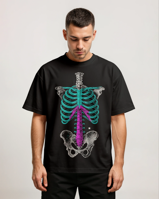 PRDGY Bone Mode Oversized T-Shirt - PRDGY