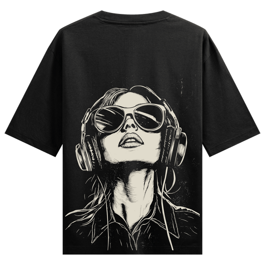 Prdgy Breathe Music Oversized T-shirt - PRDGY