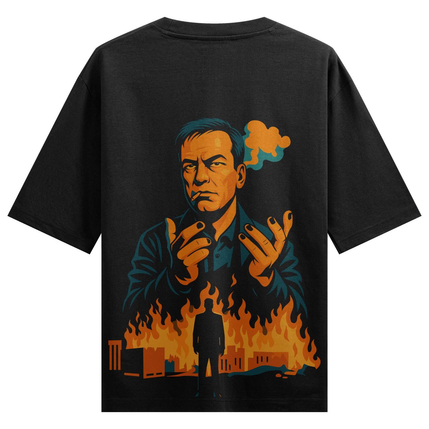 PRDGY Burn It Down Oversized T-Shirt - PRDGY
