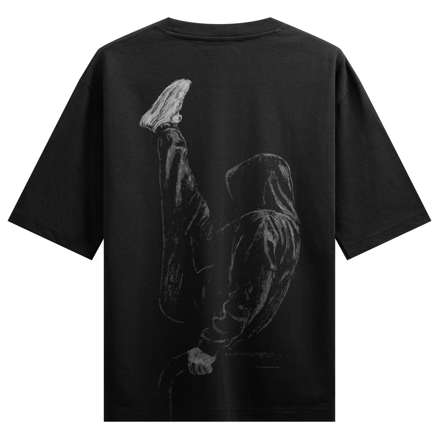 Prdgy Calisthenics Back Oversized T-Shirt - PRDGY