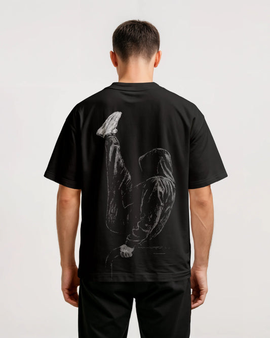 Prdgy Calisthenics Back Oversized T-Shirt - PRDGY