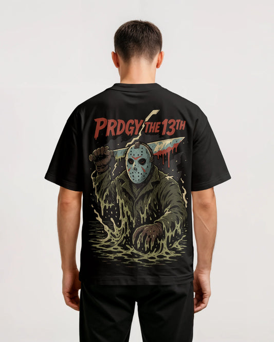 PRDGY Camp Slasher Oversized T-Shirt - PRDGY