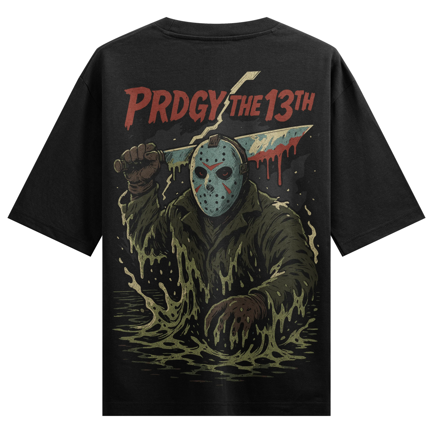 PRDGY Camp Slasher Oversized T-Shirt - PRDGY