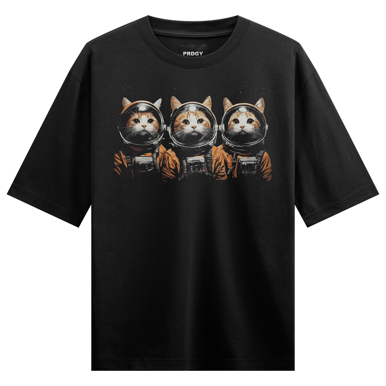Prdgy Catwar Front Oversized T-Shirt - PRDGY