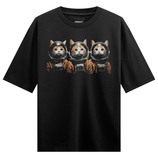 Prdgy Catwar Front Oversized T-Shirt - PRDGY