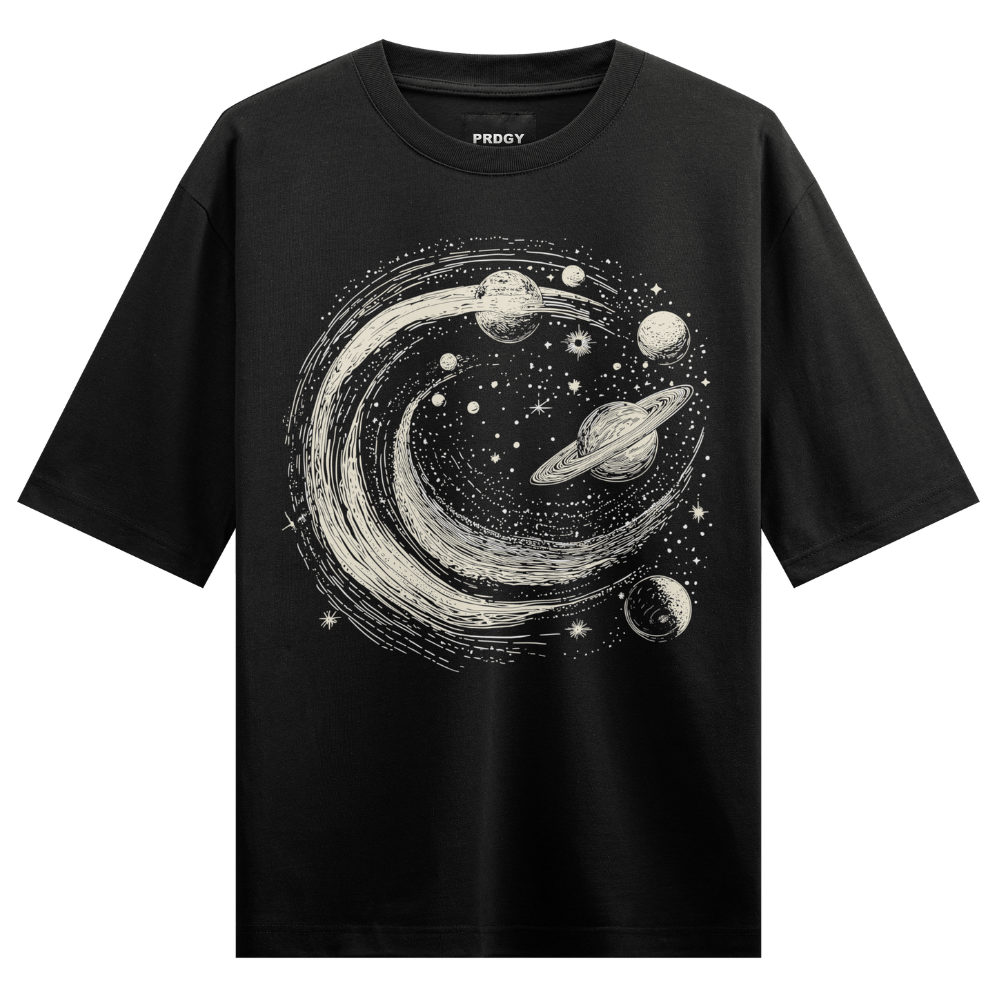 Prdgy COSMIC CURRENT Front Oversized T-Shirt - PRDGY