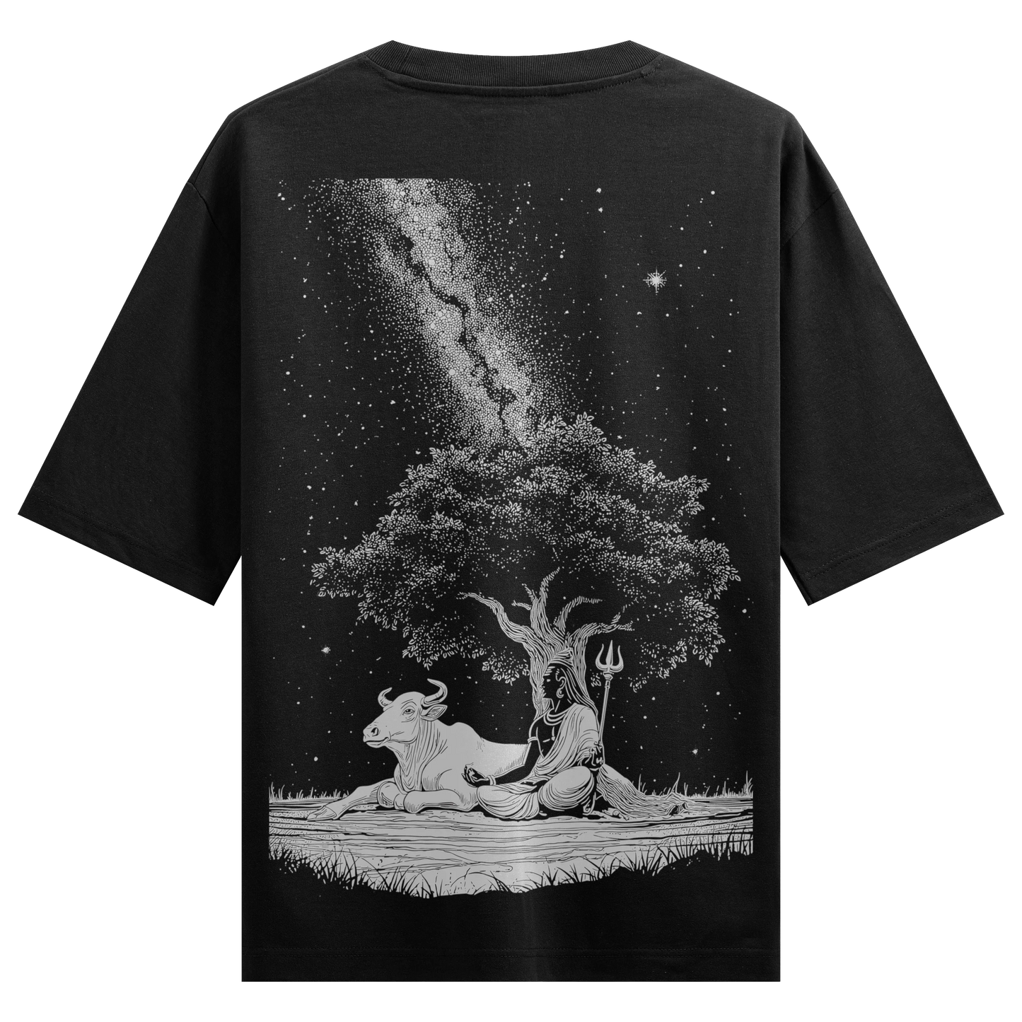 PRDGY Cosmic Silence Oversized T-Shirt - PRDGY
