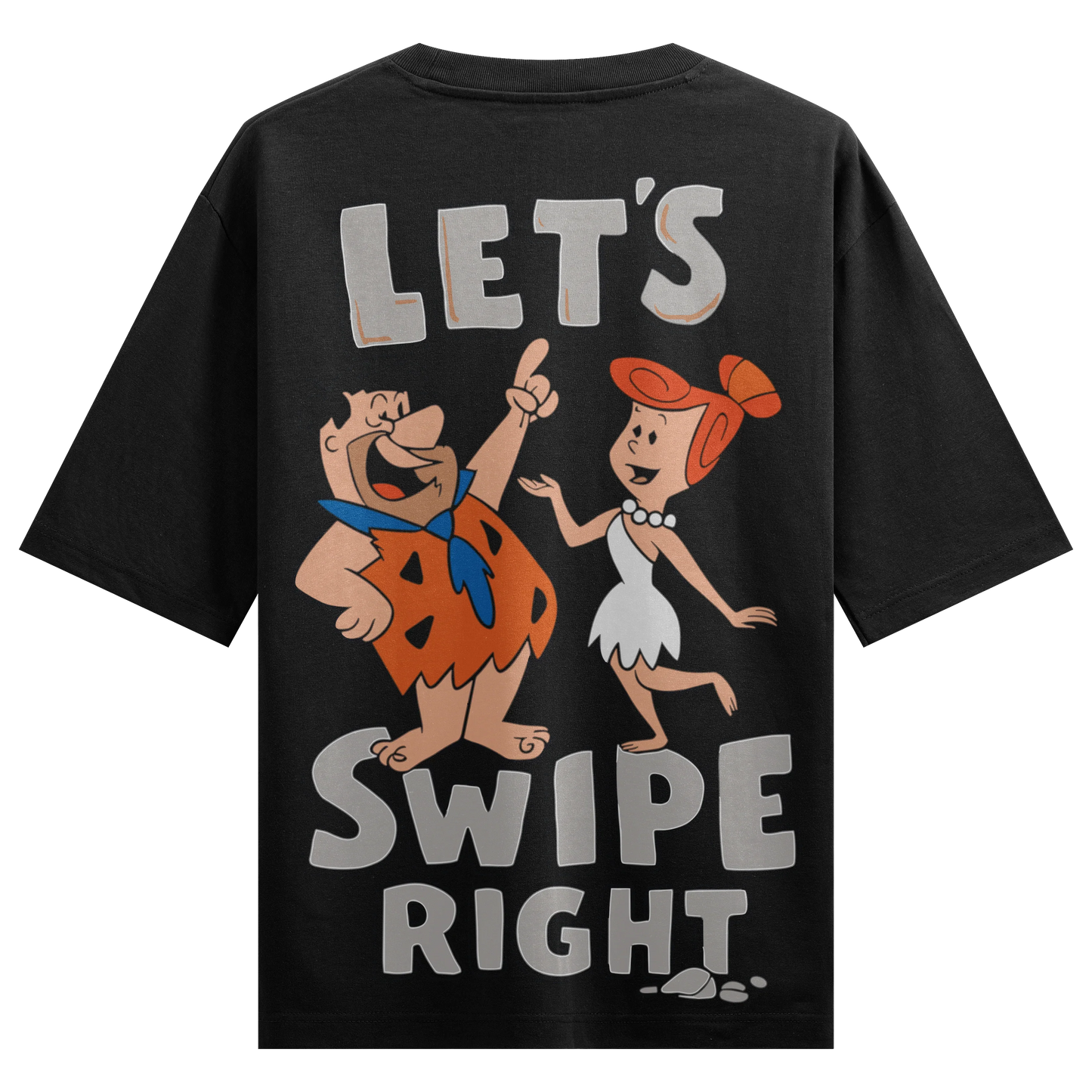 PRDGY Dating in Stone Age Oversized Tshirt - PRDGY