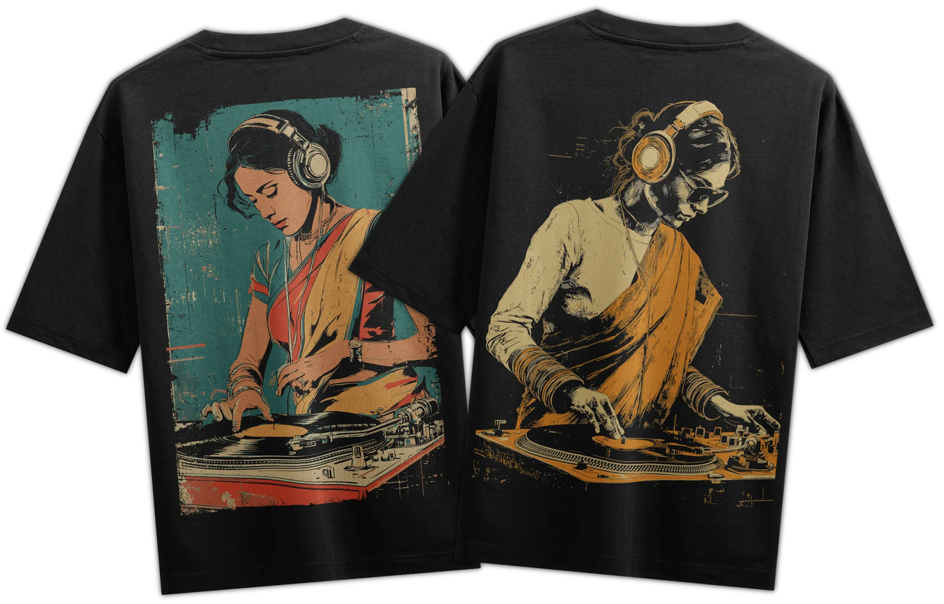 PRDGY Desi Drop Oversized Tshirt With Bundle Offer - PRDGY