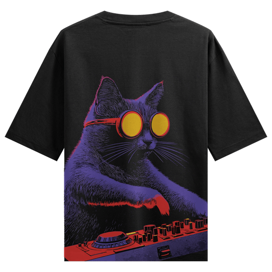 Prdgy Dj Console Billa Back Oversized T-Shirt - PRDGY