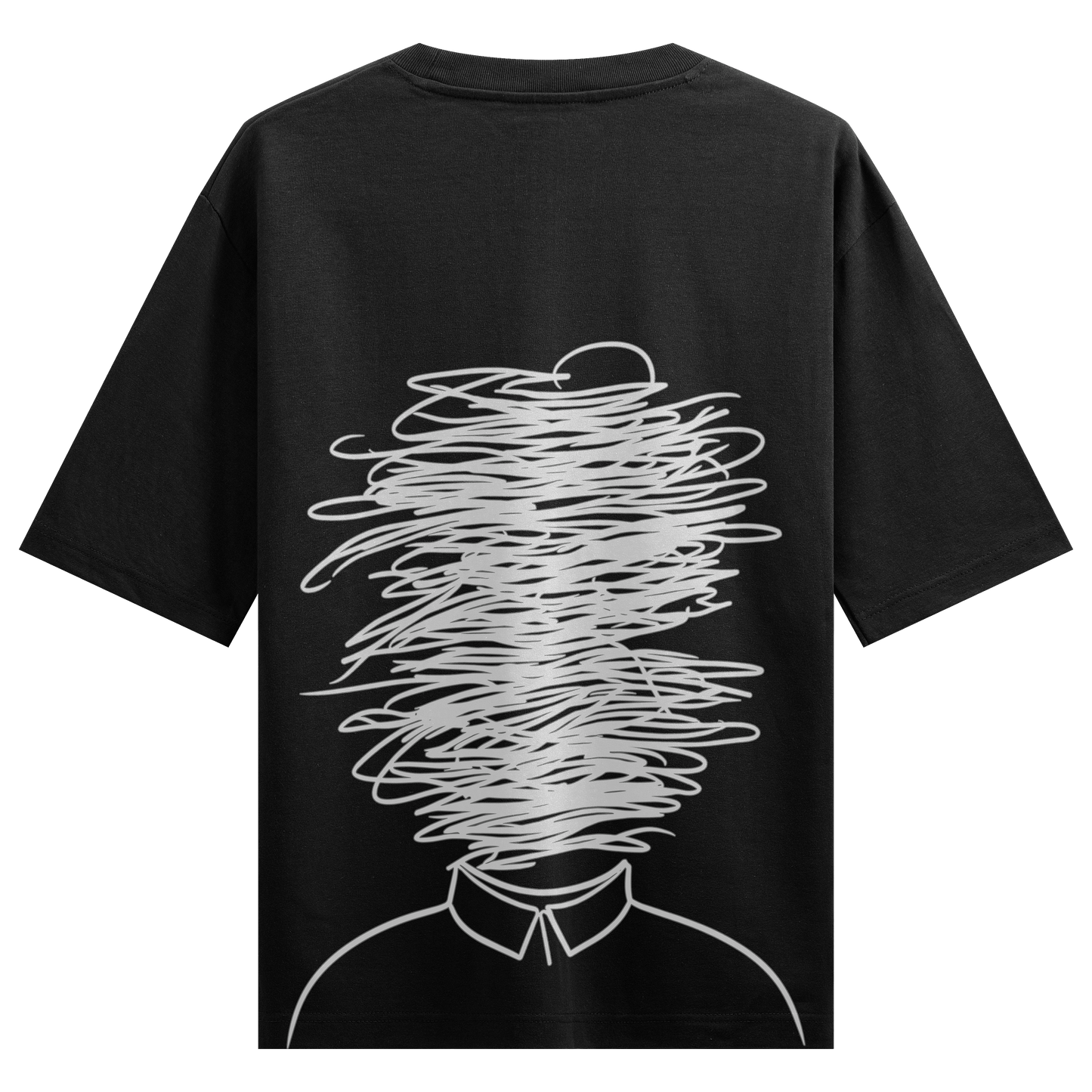 Prdgy DND Mode Back Oversized T-Shirt - PRDGY