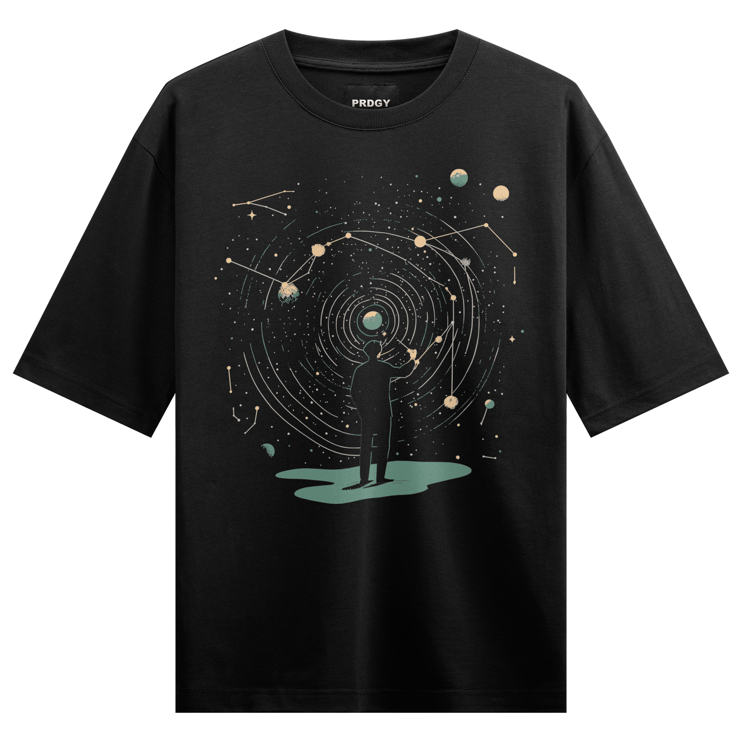 Prdgy DOTS & DESTINY Front Oversized T-Shirt - PRDGY