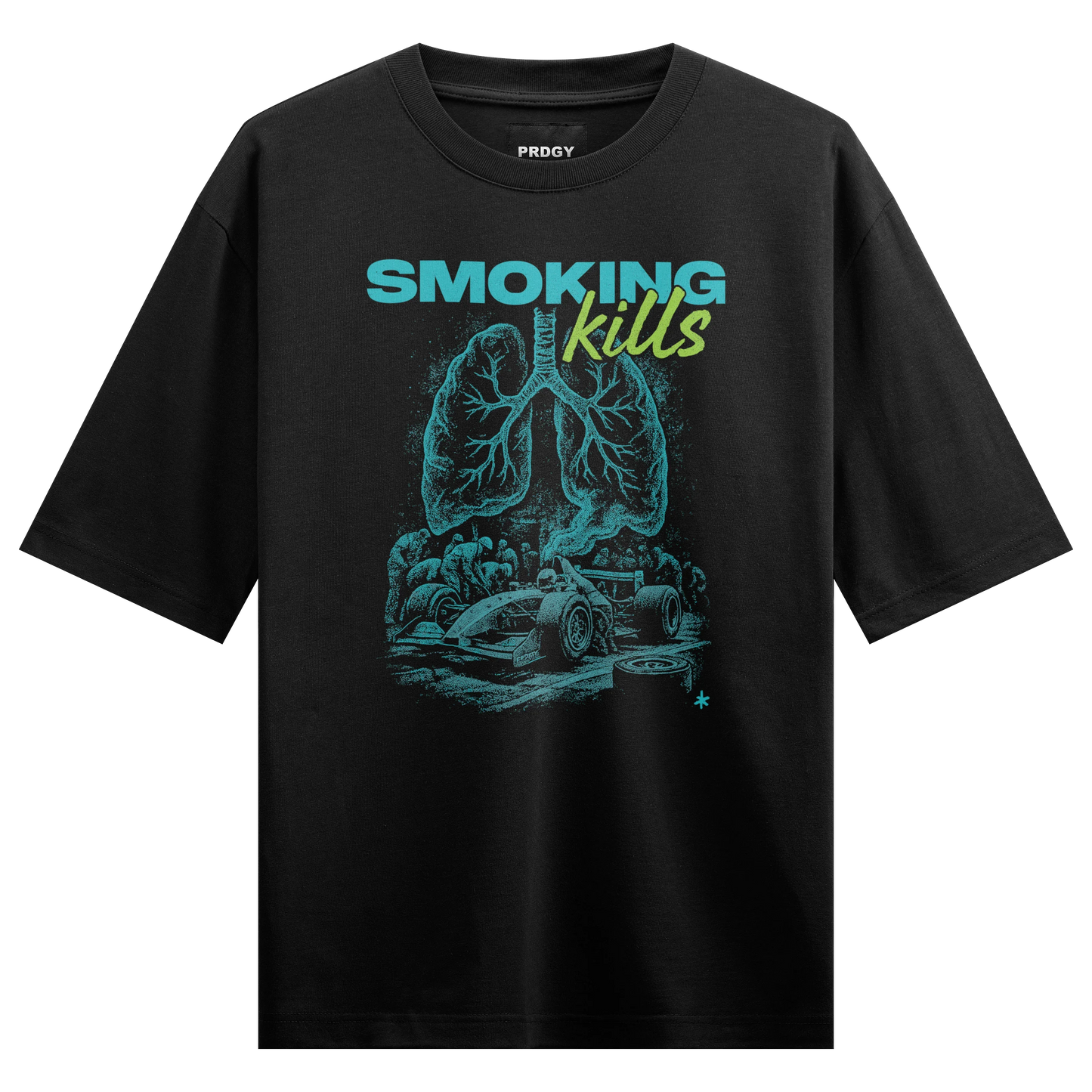 PRDGY Fast Lane to ICU Oversized T-Shirt - PRDGY