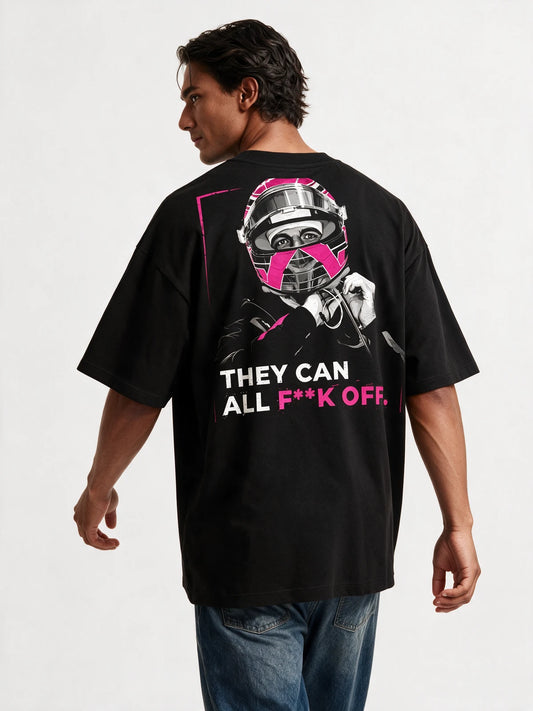 PRDGY Helmet Rebellion Oversized T-shirt — main view