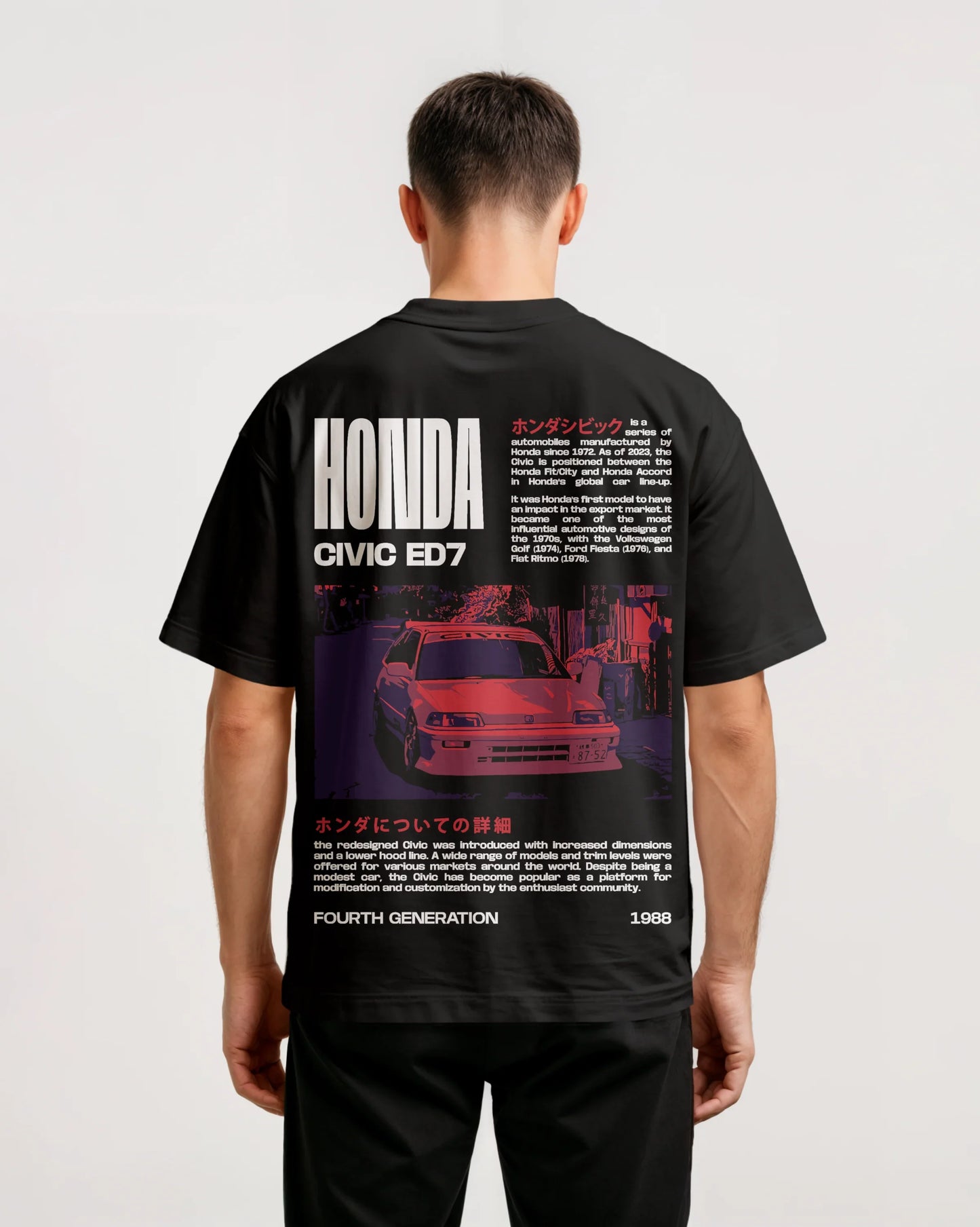 Prdgy Honds Back Oversized T-Shirt - PRDGY