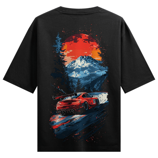 Prdgy Hot Pursuit Back Oversized T-Shirt - PRDGY