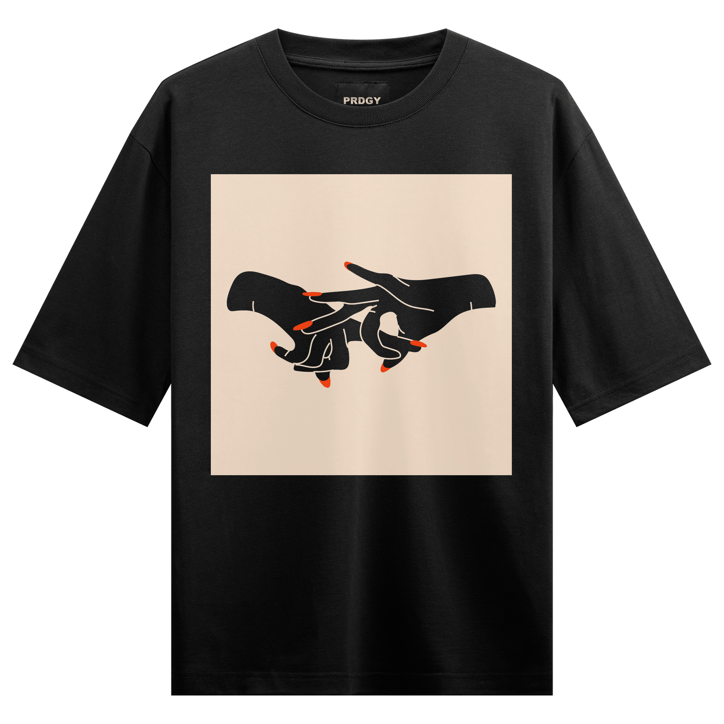 Prdgy Ishare Front Oversized T-Shirt - PRDGY