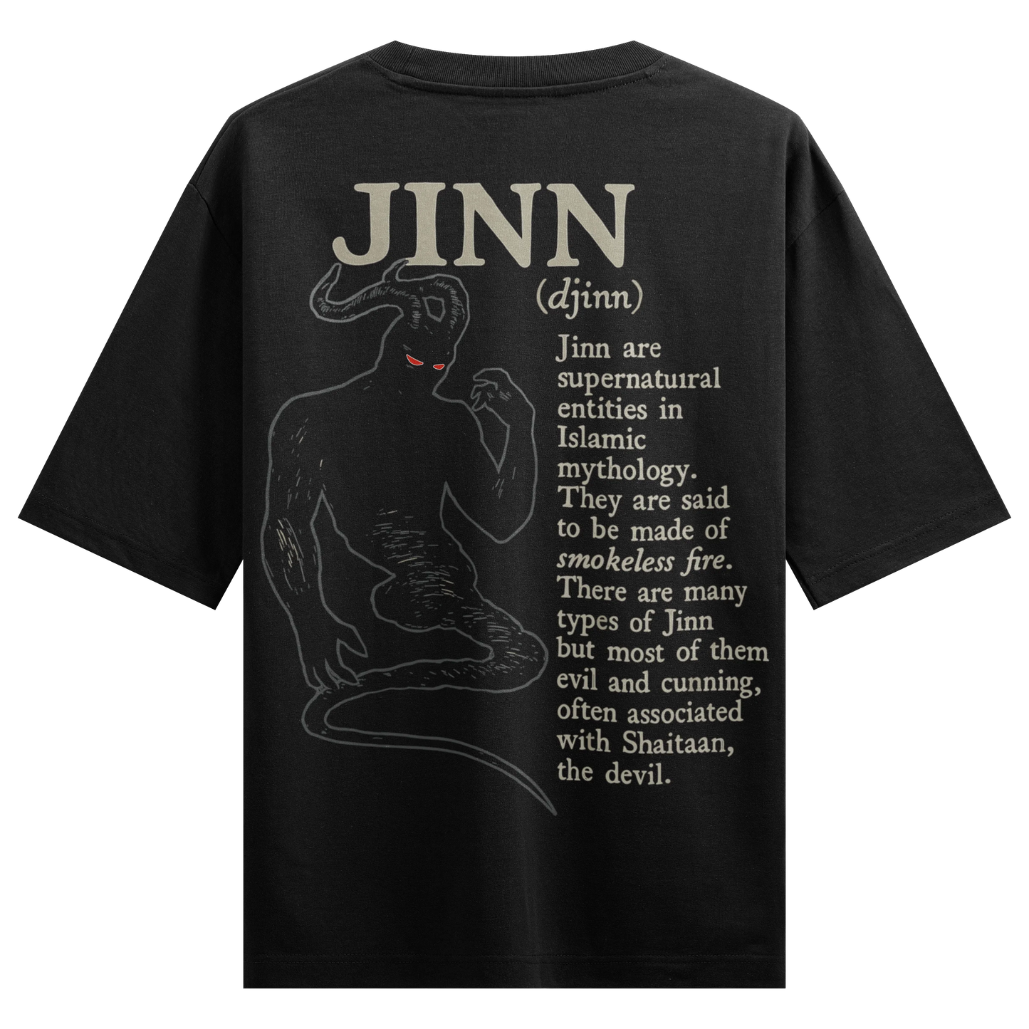 PRDGY Jinn of Fire Oversized T-Shirt - PRDGY