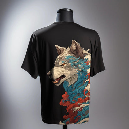 PRDGY Lone Wolf Oversized T Shirt - PRDGY
