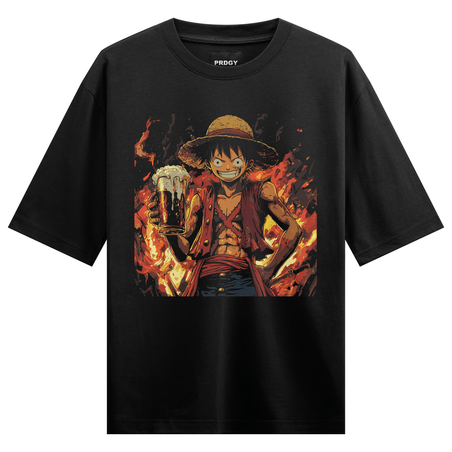 Prdgy Luuufi Nashedi Front Oversized T-Shirt - PRDGY