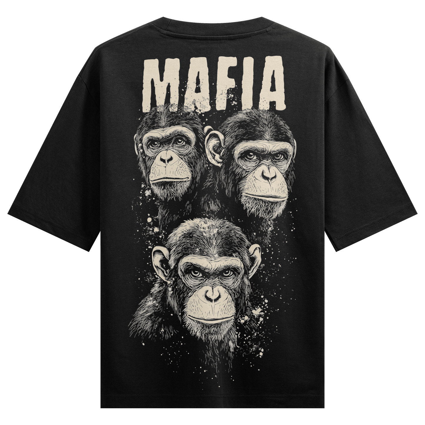 PRDGY Mafia Monk Oversized T-Shirt - PRDGY