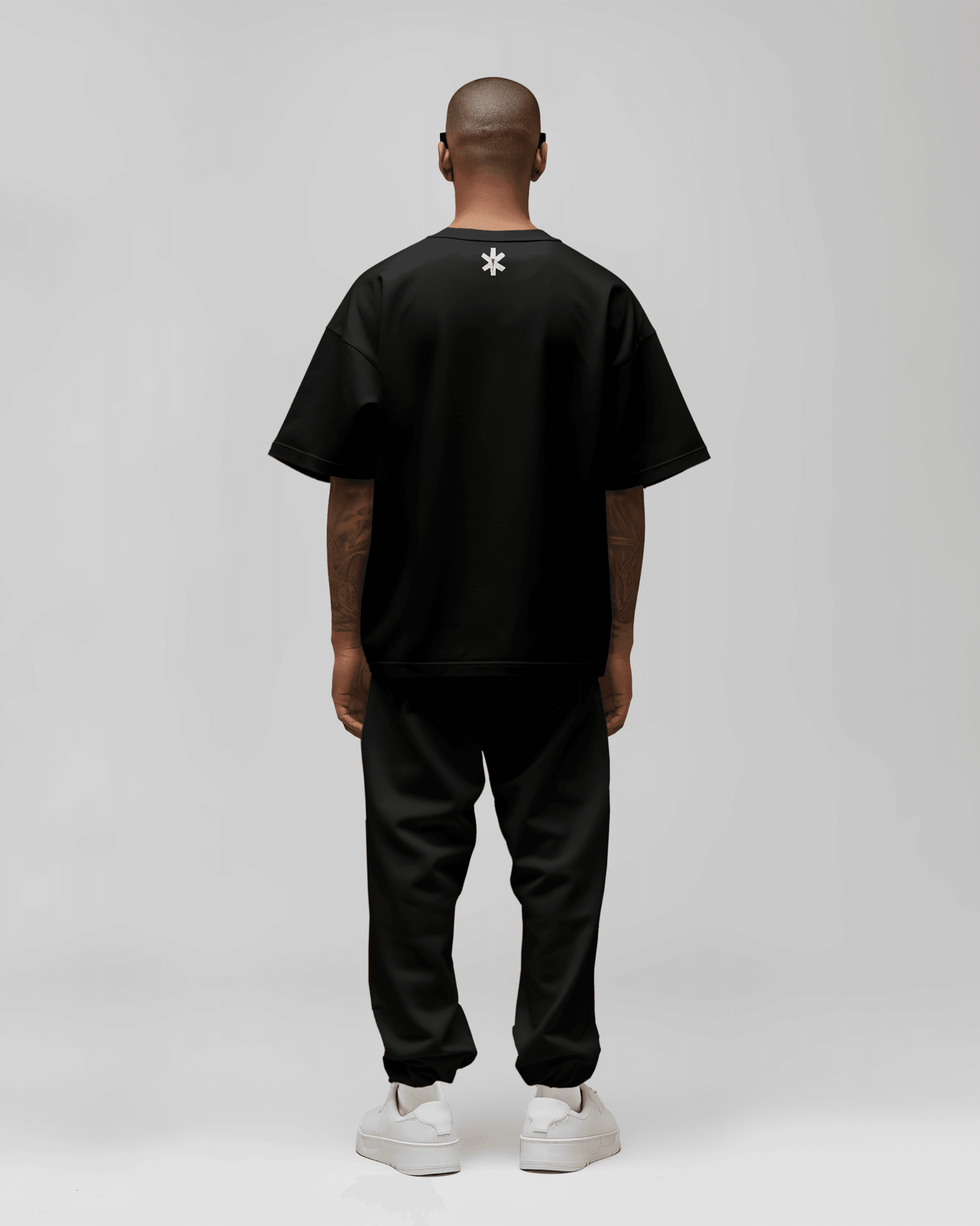 Prdgy MEOWDITATION Front Oversized T-Shirt - PRDGY