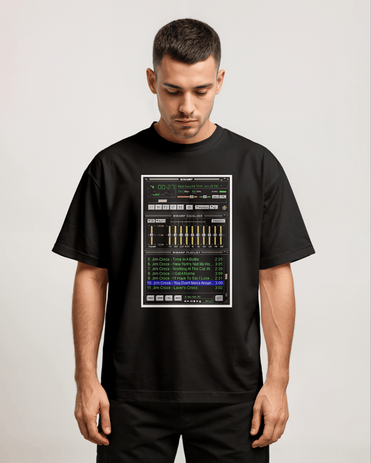 Prdgy Puraani Yaadein Front Oversized T-Shirt - PRDGY