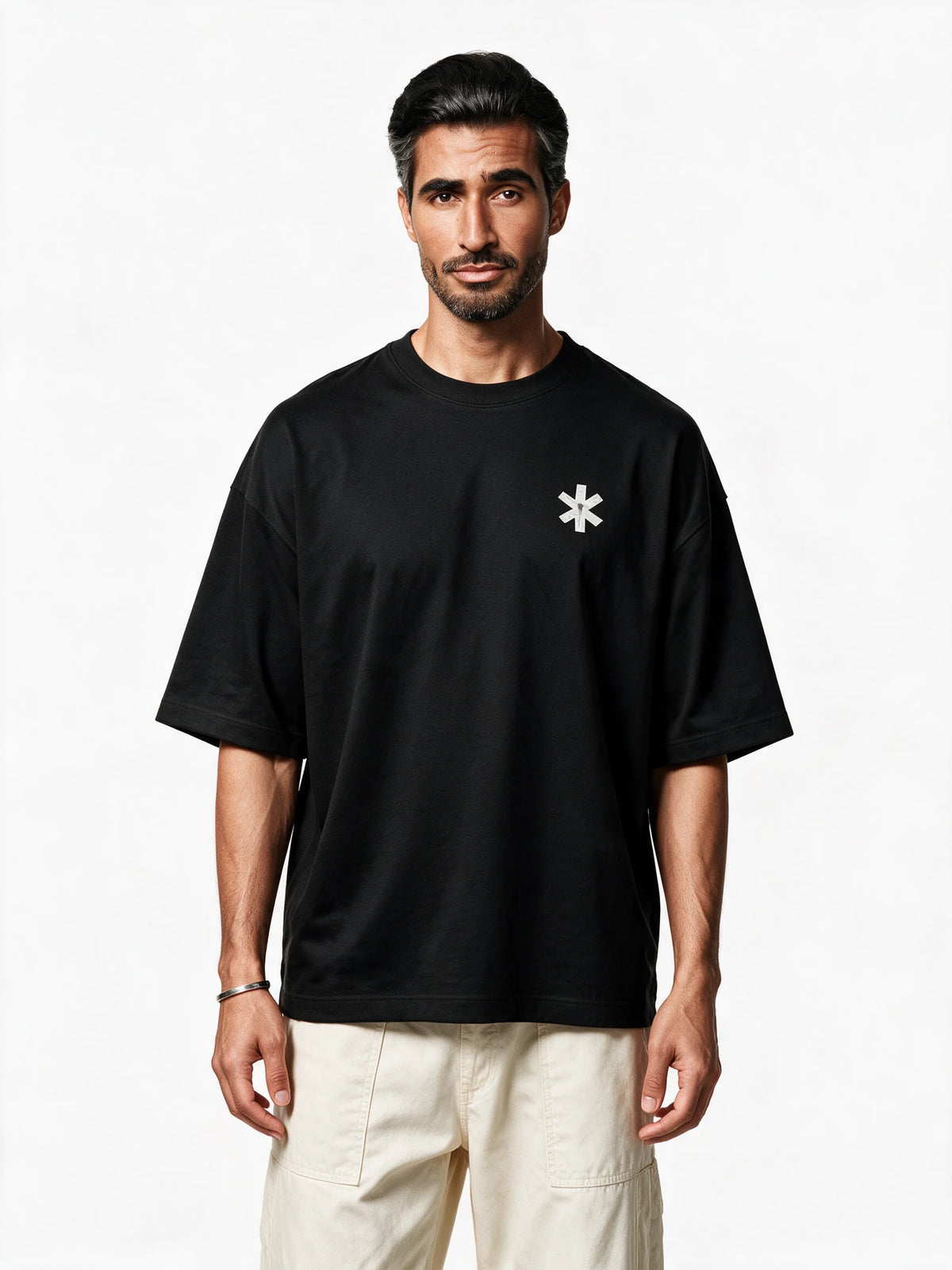 PRDGY Sahayak Oversized T-Shirt — front view of T-shirt
