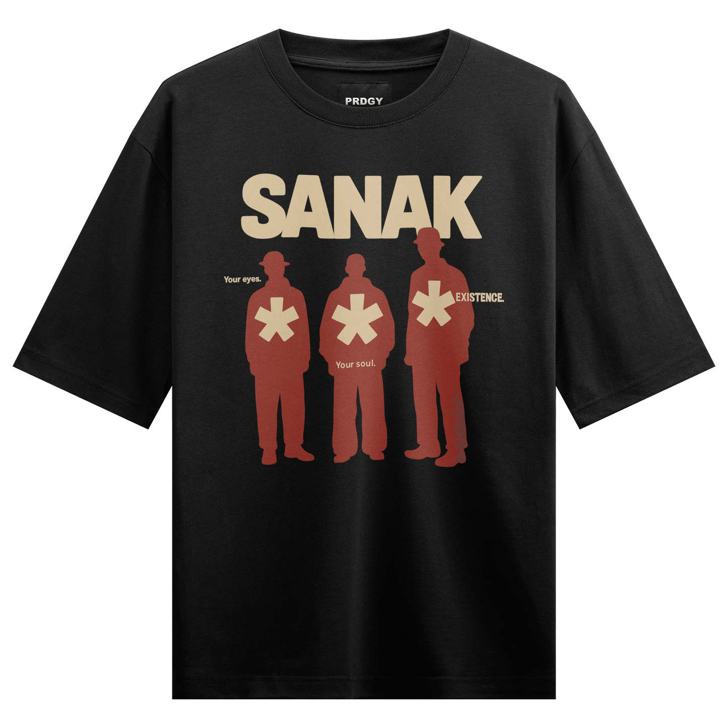 Prdgy Sanki Front Oversized T-Shirt - PRDGY