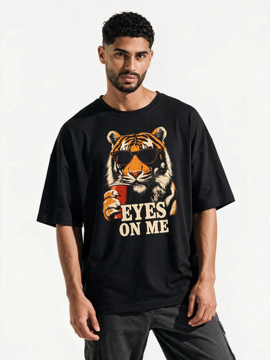 PRDGY Predator Oversized T-shirt — front model view