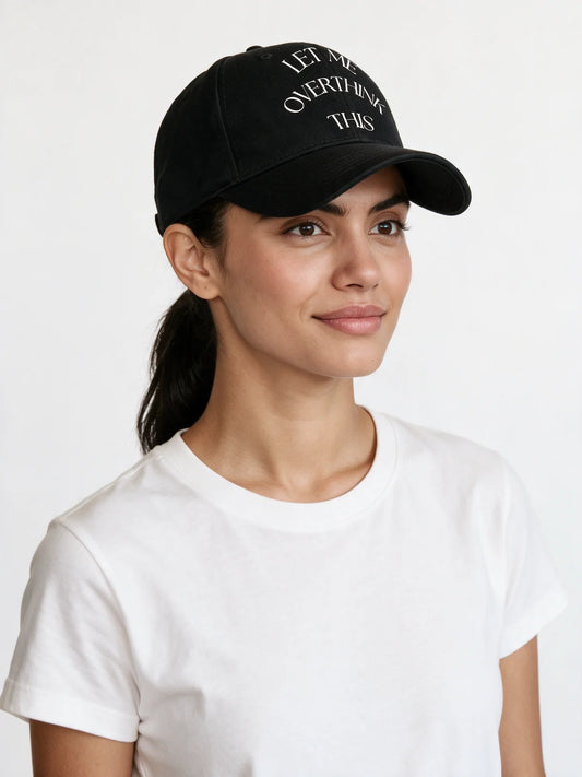 PRDGY Overthink Cap — front model view